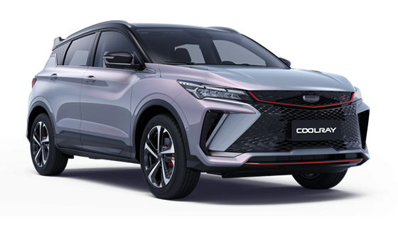 Geely Coolray New Красный / Bright Vermilion