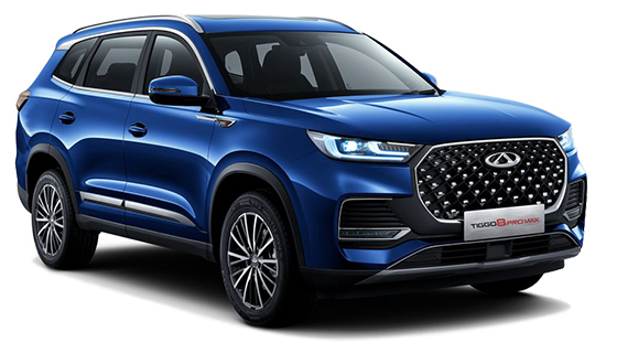Chery Tiggo 8 Pro Max Огненный красный